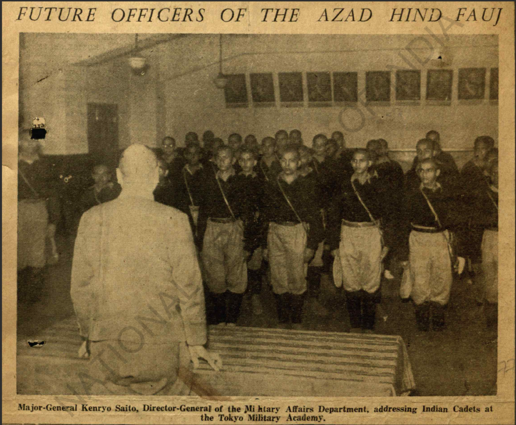 INA Cadets of the Azad Hind Fauj